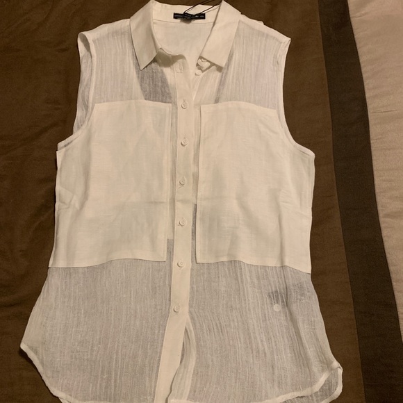 NWT Dolce Vita Button Up Tank - Picture 1 of 5
